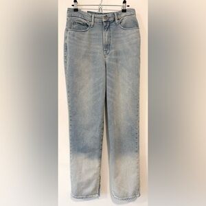 NWT Good American Good Boy Straight Split Hem Jeans | Women’s Size 6 28